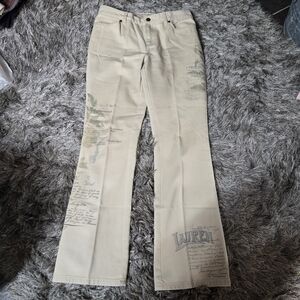 Vintage Ralph Lauren Garden Script Graphic Jeans 4P